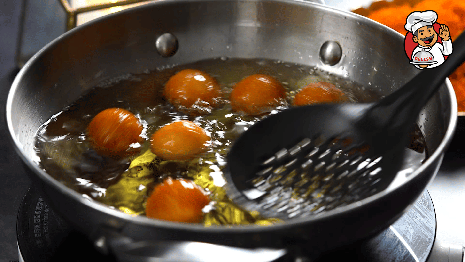 Fry the Gulab Jamuns