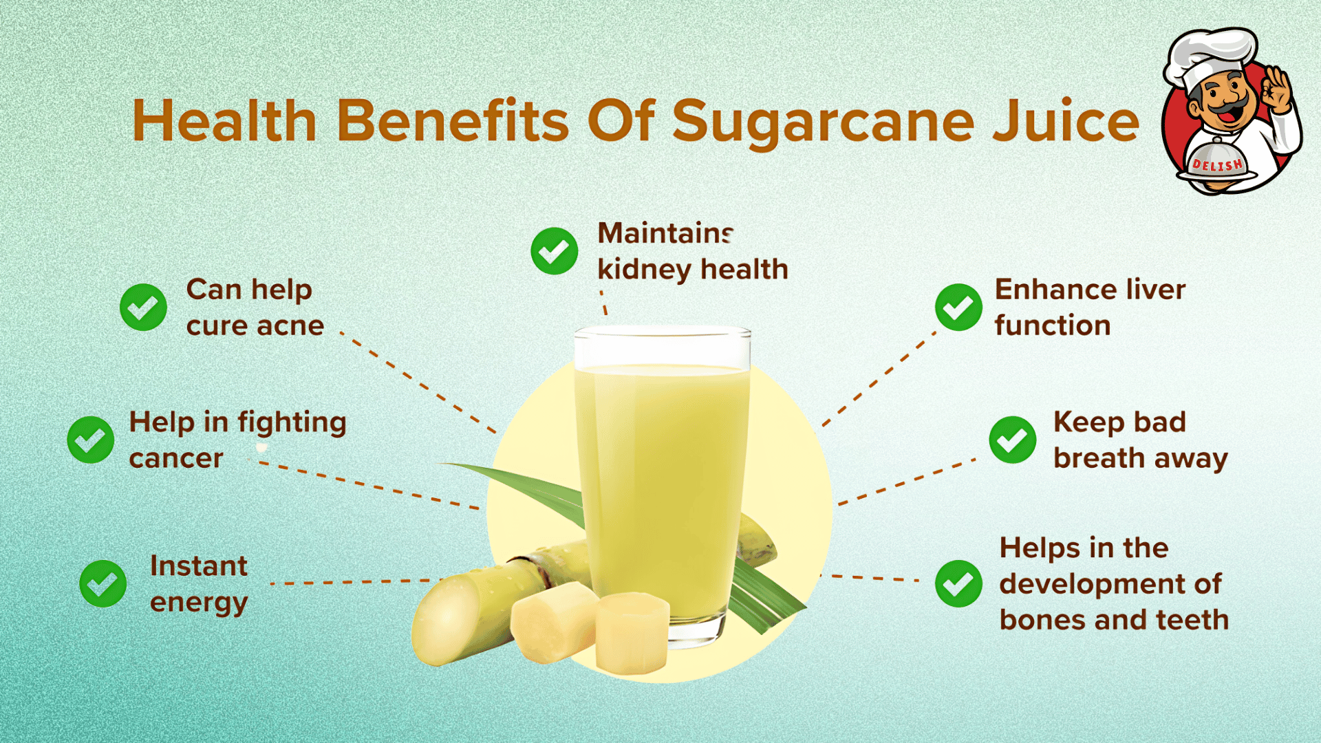 Health Benefits of Sugarcane Juice