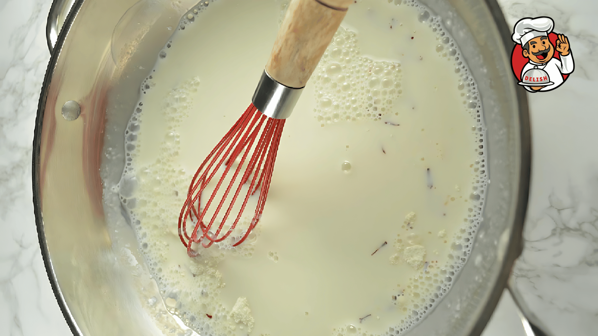 Preparing the Milk Syrup