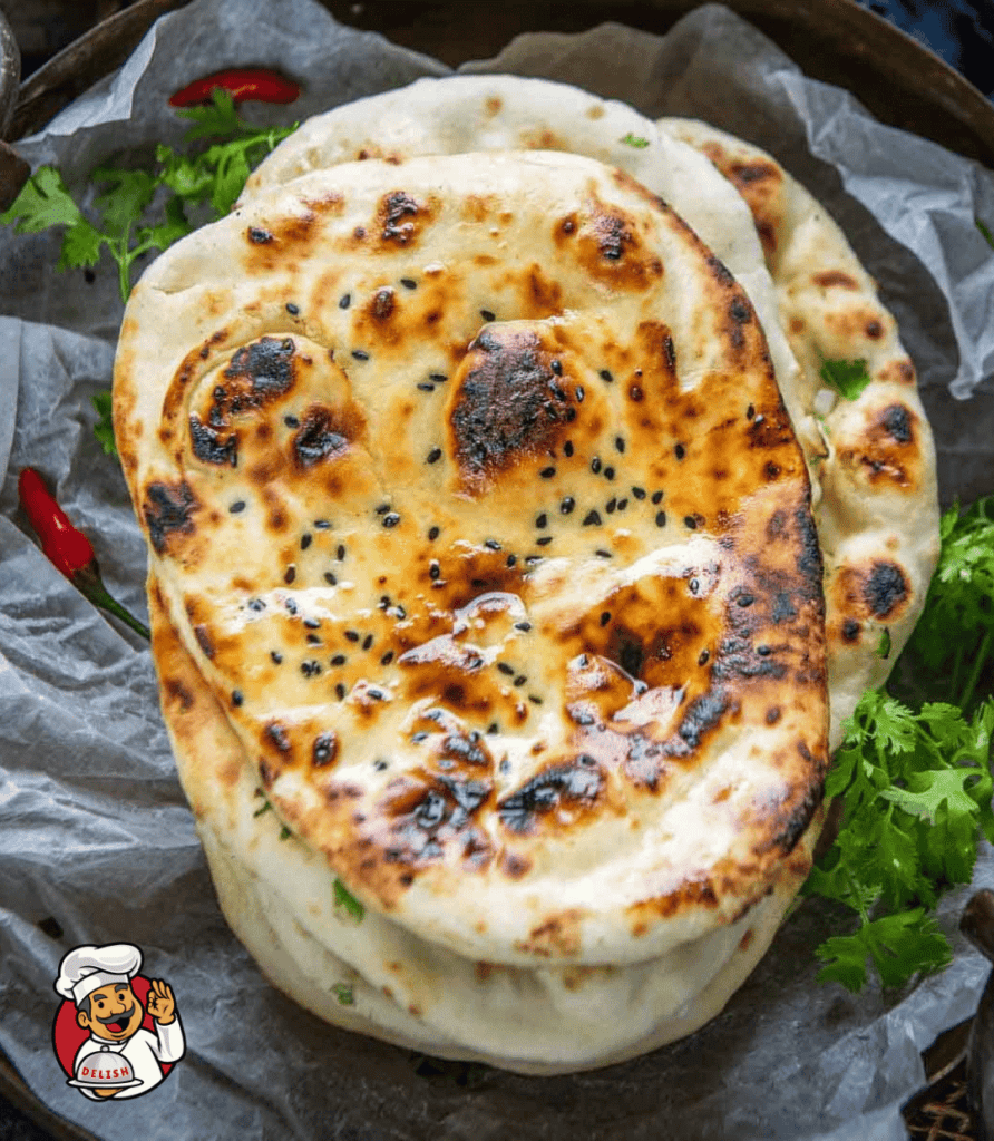 Tandoori Naan Bread - Classic Indian - Delish Indian Cuisine